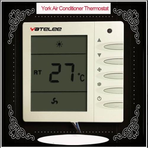 English Display Central Air Conditioning Smart Panel Temperature and Humidity Control (regulator) Temperature Control Switch