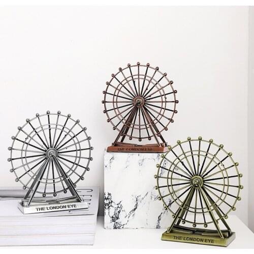 World Famous Landmark Building Model London Eye Ferris WheelCreative Home Living Room Home Decor Accessories Gifts Kids Toy