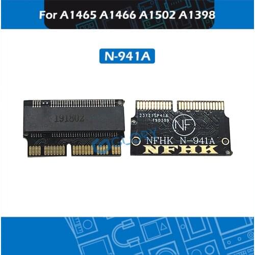 NVMe PCI Express PCIE to M.2 SSD Adapter Card N-941A For Macbook Air Pro A1465 A1466 A1502 A1398 2013 2014 2015