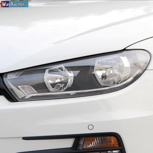 Car Front Light Transparent Headlight Protective Film For VW Volkswagen Golf 7 Scirocco Tiguan Passat Jetta CC Teramont Touareg