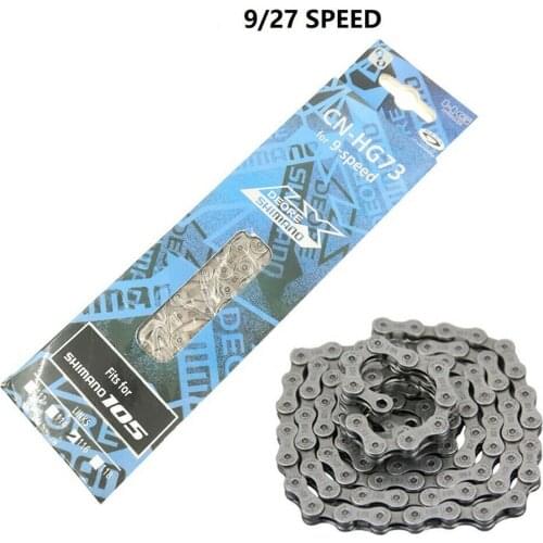 HG73 9 Speed 116 Link MTB Mountain Road Bike Stainless Chain Cycling Chain Anti Rust Bike Chain Reliable Bicycle Chain
