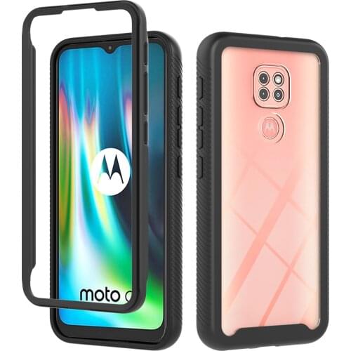 For Motorola Moto G9 Play Case Hard PC HD Transparent Matte Armor protective back Cover Case for Moto G9 play g9play phone shell