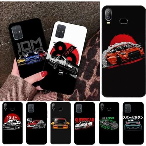 Japan JDM Car AE86 Soft Phone Case Cover For Samsung Galaxy A21S A01 A11 A31 A81 A10 A20 A30 A40 A50 A70 A80 A71 A51