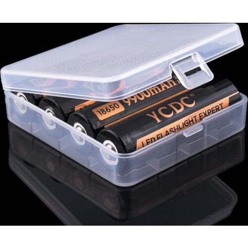 2020 New Durable 18650 AA AAA Battery Storage Box Hard Case Holder Container Organizer For 2/4x 18650 4x AA 4xAAA Batteries