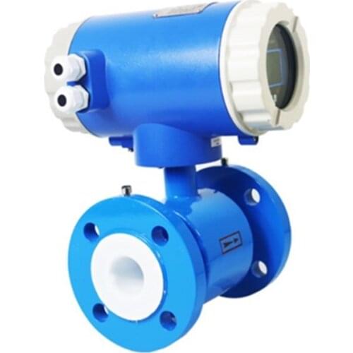 DN15 Flange type low price digital electromagnetic flowmeter / magnetic flowmeter