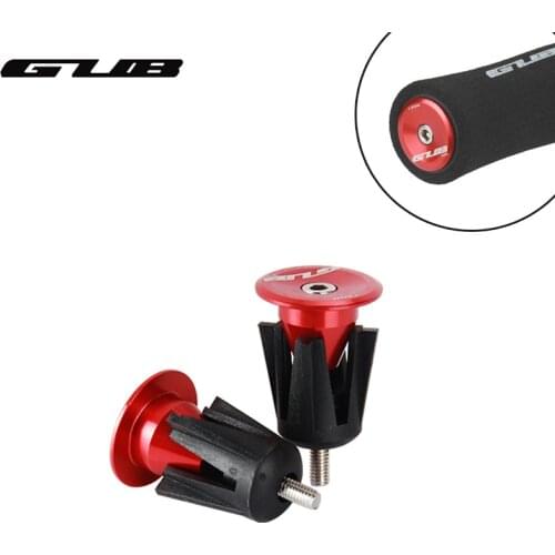 GUB 2pcs Aluminum Ultralight Bicycle End Plugs Bike Grip Ends Caps Bike Parts Accessories MTB Road Cycling Handlebar Plug Ends