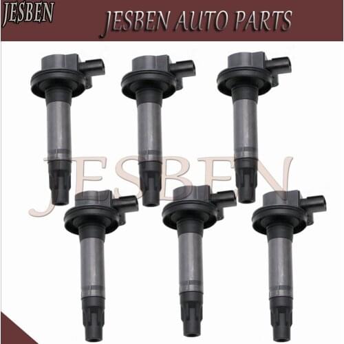7T4Z-12029-E 6PCS Ignition Coil Fit For FORD TRANSIT-150 250 350 HD Mazda CX-9 6 LINCOLN MKX MKS MKZ MKT MERCURY SABLE 2007-2015