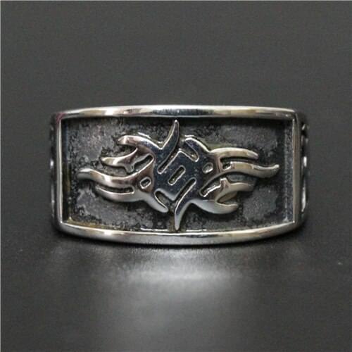 Size 8~13 Classical Man Biker Ring 316L Stainless Steel Top Quality Band Party Ring