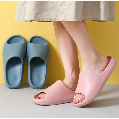 Thick-Soled Slippers Mens Casual Fashion Soft-Soled Couples Fashionable Slippers Men Slippers Men Mans Shoes Hotel Slippers