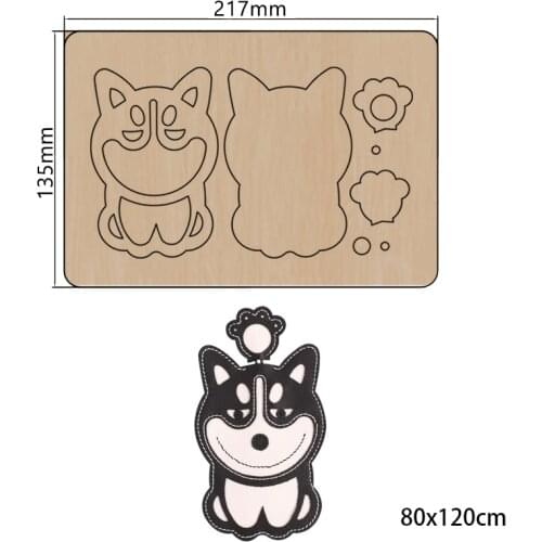 2021 New Husky Cutting Dies Wooden Dies Suitable for Common Die Cutting Machines on the Market