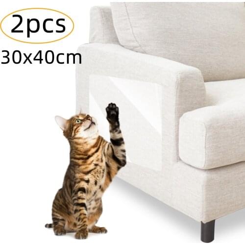 New Anti-Cat Stickers To Prevent Cats From Scratching Sofa Chair Protective Film Sofa Cover Household Goods PVC protective cover