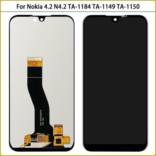 New 5.71" LCD For Nokia 4.2 N4.2 TA-1184 TA-1149 TA-1150 LCD Display Touch Screen Panel Digitizer Sensor Assesmbly Replace