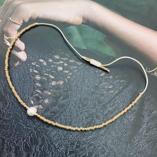 Single Pearl Bracelet For Women 2020 Delica Handmade Beads Seeds Color Bracelets Accessories Gift Boho Jewelry Charm Lucky Gift