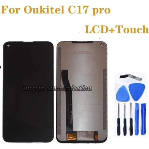 Original DISPLAY for OUKITEL C17 PRO LCD display touch screen test digitizer kit replacement for oukitel C17Pro display