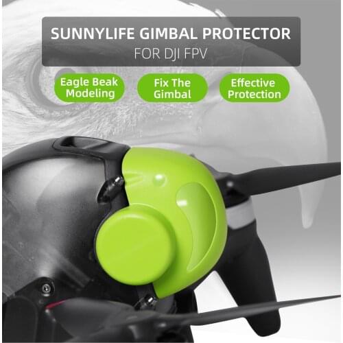 Gimbal Lens Protective Cover Plastic Lens Cap Protector for DJI FPV Aircraft PTZ Drone Accessories