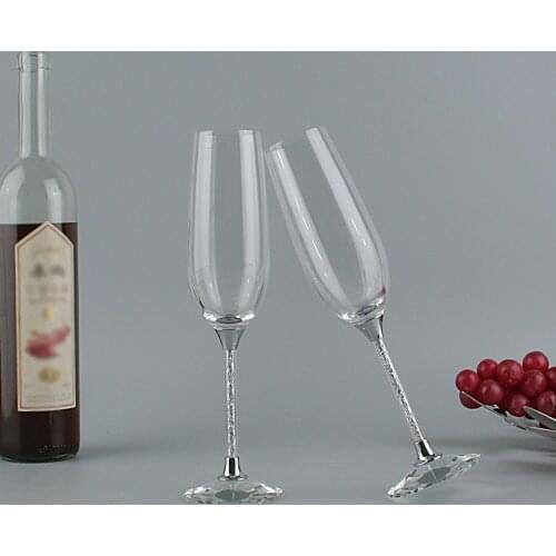 Liquor Glass Wedding Wine Glasses Crystal Glass Set Wedding Cristaleria Decorativa Verre Personnalise Glassware For The Kitchen
