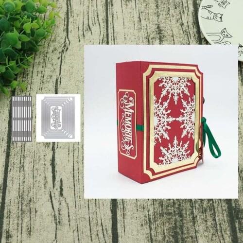 Creating books Cutting Dies Stencils for DIY Scrapbooking album Decor Hand-on Cut Die Paper Cards
