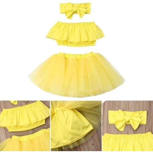 Baby Girl Tulle Tutu Skirt And Flower Headband Set Toddler Hats Newborn Photography Props Baby Birthday Gift Fotografia Clothes