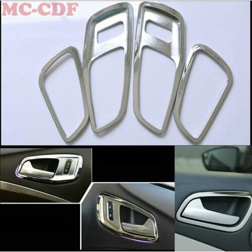 FOR ford kuga interior decoration inside the stick handle decoration ABS electroplating sequins interior refitting dedicated