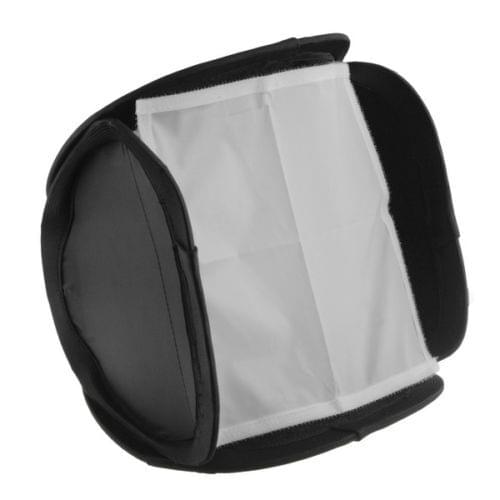 23cmx23cm Universal Portable Flash Softbox Diffuser for 580EX 430EX 600EX Canon Nikon Pentax Camera Studio Light Accessory