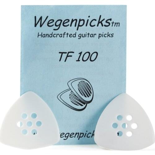 Wegenpicks TF "The Triangular" Pick, 100/120/140 Pick with "Fingerprint" surface, 1/piece
