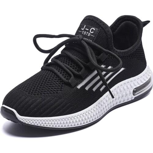 Women Walking Shoes Comfortable Chunky Sneakers Athletic Breathable Slip-on Outdoor Sports Footwear Four Bar Shoes