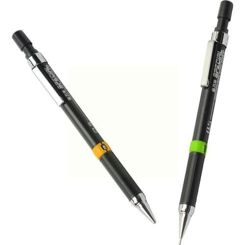 1 Pieces Fine Automatic Pen 0.5/0.7mm Student Mechanical Sketch Stationery Pencil Kids Automatic Drawing Supplies School St Q6H0