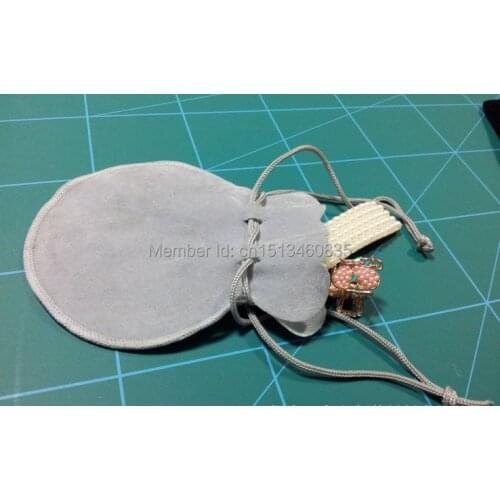 500pcs/lot CBRL velvet drawstring jewerly bag/pouch for cosmetic/ring,Size can be customized,Various colors,wholesale