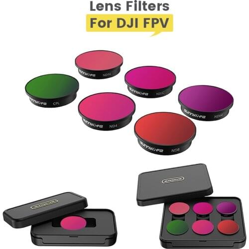 DJI FPV Combo Professional Optical Glass Lenses Drone Camera Gimbal Lens Filter Water-proof Oil-proof Glasses Lenses