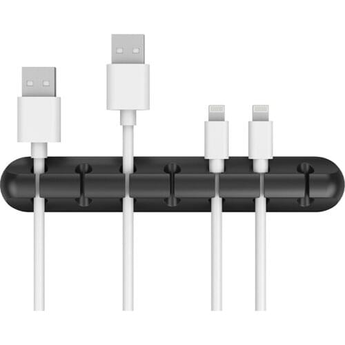 Cable Clips, Multipurpose Cord Holder, Self-Adhesive Cord Management, Cable Holder, Earphone Wire Organizers for Home, Office