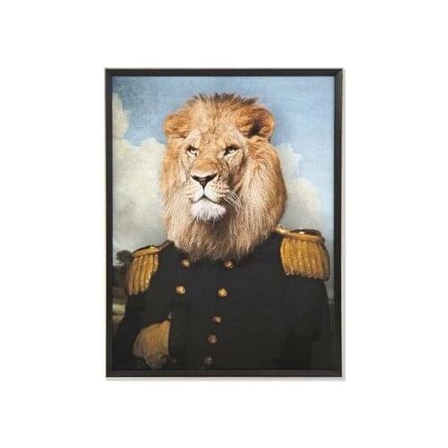 Painting Dekodonia Lion Framed (74 x 3 x 97 cm)