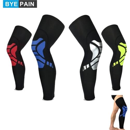 2Pcs Sports Compression UV Long Leg Sleeves for Running Basketball Football Cycling and Other Sports