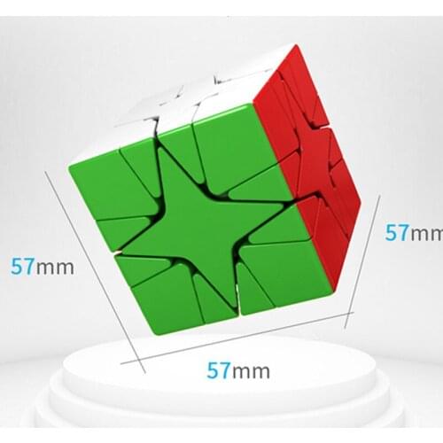 MoYu Newest MeiLong Polaris Magic Cube Educational Toy For Kids Cubo Magico Twist 3D Smooth Antistress Game Cube Puzzle Toy