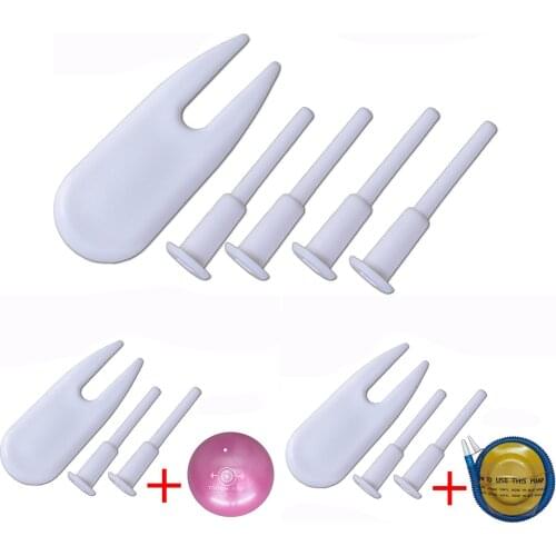 Yoga Ball Air Stopper Plug Fitness Exercise Jump Horse Horn Balls Valve Plugs Adapter Fitness Equipment Replacement Kit