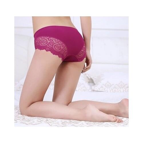 New Fashion Women Lace lace thong 8Colors Low Waist One Size V-string Briefs Panties Thongs G-string Lingerie Women Underwear
