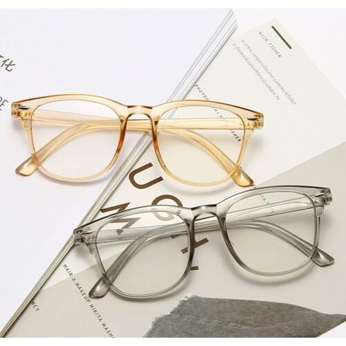 Anti Blue Light Glasses Blocking Filter Round Computer Glasses Men Women Super Light Frame Eyeglasses Pink Clear Spectacles