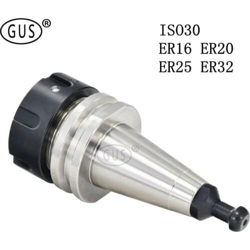 ISO30 ER32 ER20 ER25 Balance Collet Chuck G2.5 30000rpm CNC Tool holder Electric plating rust Steel With Pull Stud Milling Lathe