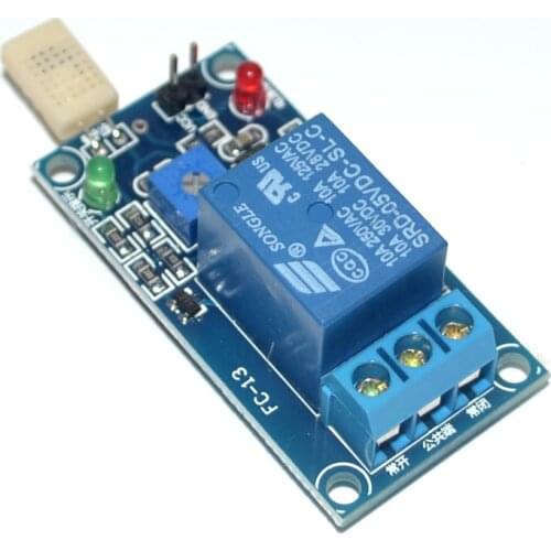 T9 DC5V Humidity Sensitive Switch Relay Module Controller Humidity Controller Switch Module Free Shipping 12000168