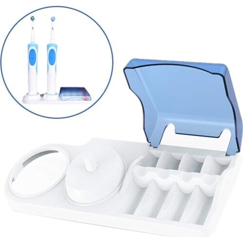 Electric Toothbrush Stand Support Holder With Charger Holder For Oral B Teeth Brush Head Case Caps For D12 D20 D16 D10 D36 3757