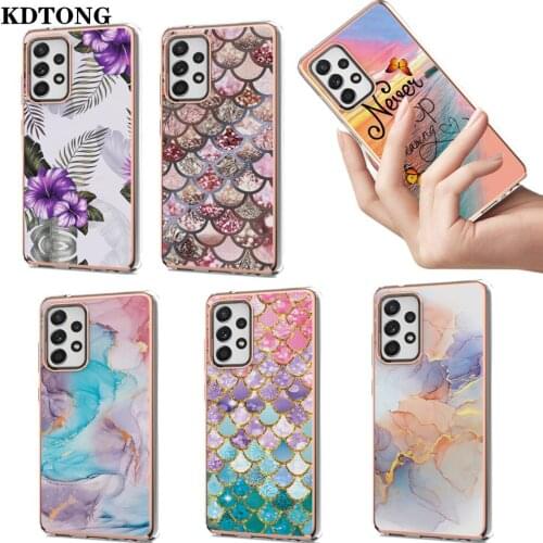 Shockproof Phone Case for Samsung Galaxy A72 A52 A32 4G 5G A12 A02 A21S A01 Core Shell Fashion Protection Slim Back Cover Coque