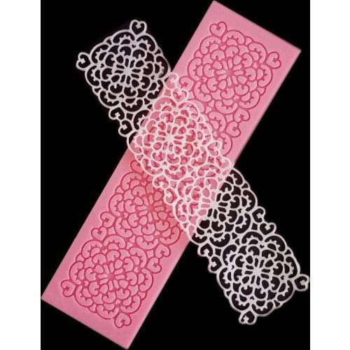 1Pcs Silicone Baking Accessories Kitchen Gadgets Cake Lace Mat Food Grade Surafcraft Tools Cake Decorating Tool Cake Mold