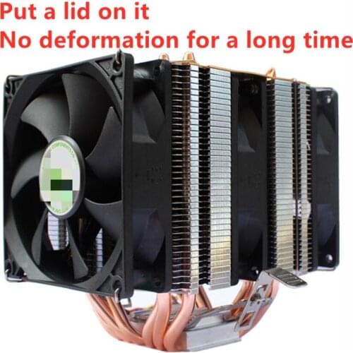 SORBANG All copper 6 copper tube CPU radiator ultra quiet 1155 AMD 1150 1151 desktop computer CPU fan 2011