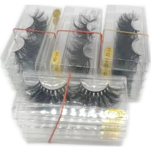 25mm long mink eyelashes real mink hair handmade wholesale strip 25mm mink eyelashes false eyelashes накладные ресницы