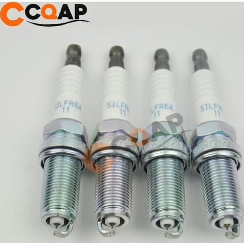 4PCS/Lot 22401-AA720 Iridium Spark Plug SILFR6A11 5468 fit fit Subaru Forester Suzuki SX4 Kizashi Fiat Sedici 09482-00606