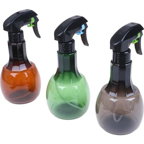 400ml Refillable Fine Mist Hairdressing Spray Bottle Atomizer Barber Empty Water Pro Salon Hairstyling Tool 3 Colors