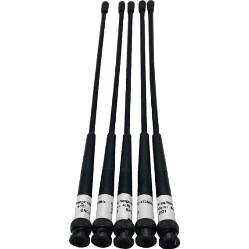 5pcs brand new port BNC whip antenna Survey 450-470MHZ for TOPCON Trimble LEICA SOKKIA surveying GPS 4dbi