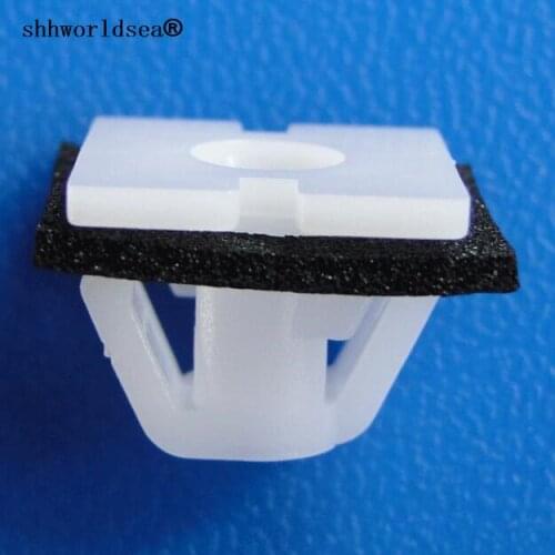 Shhworldsea auto fastener body side moulding clip sealer #8screw size for elantra&sonata from 2002-on for hyundai 87756-3D000