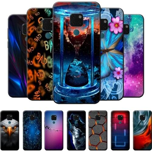 For Huawei Mate 20 Case TPU Case Huawei Mate 20 Flower Fashion Case Huawei Mate 20 Silicone Soft Phone Cover For Huawei Mate 20