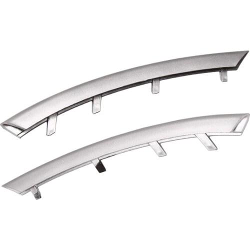 For BMW Z4 E89 2009-2016 L+R Front Bumper Lower Grill Finisher Rod Trim Replacement 51117203795 / 51117203796