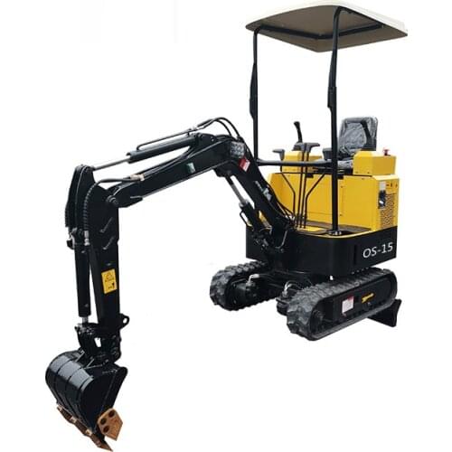 CE 1.5 Ton China Excavator Single/Double Cylinder Mini Volume Of Fuel Tank Crawler Backhoe Long Arm Digger Prices